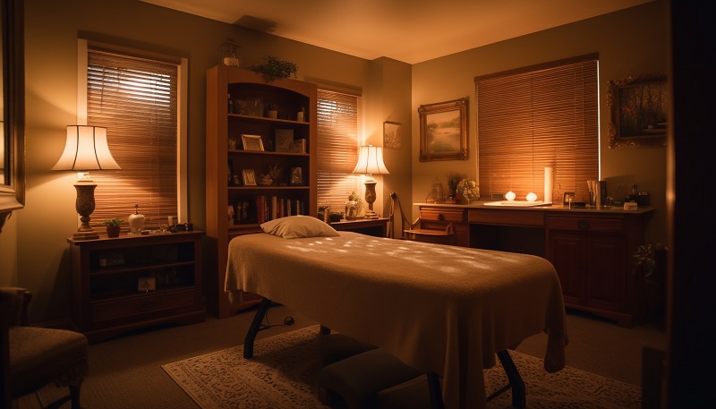 Massage room